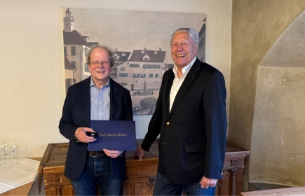 Die Rotarier Christoph Althaus (links) und Ruedi Leuppi (rechts) verbindet ihr Engagement für das Hôpital Méthodiste in Dabou